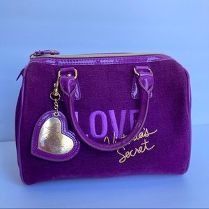Victoria’s Secret Purple Velour handbag